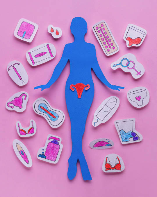 ilustrasi menstruasi pada wanita