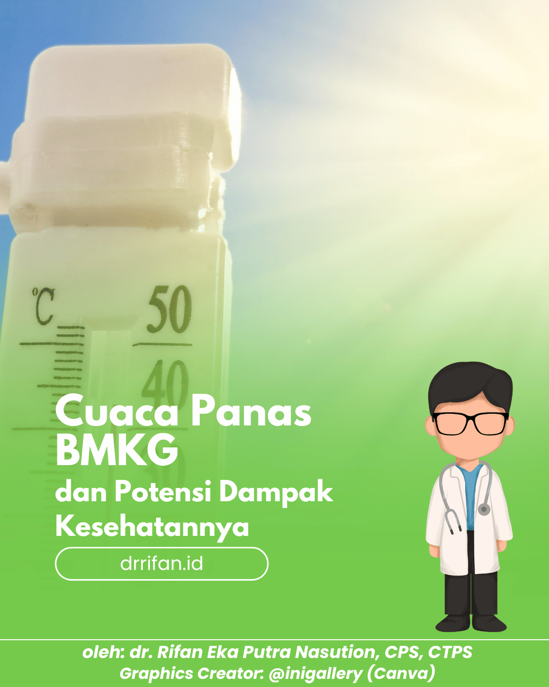 Cuaca Panas BMKG dan Potensi Dampak Kesehatannya