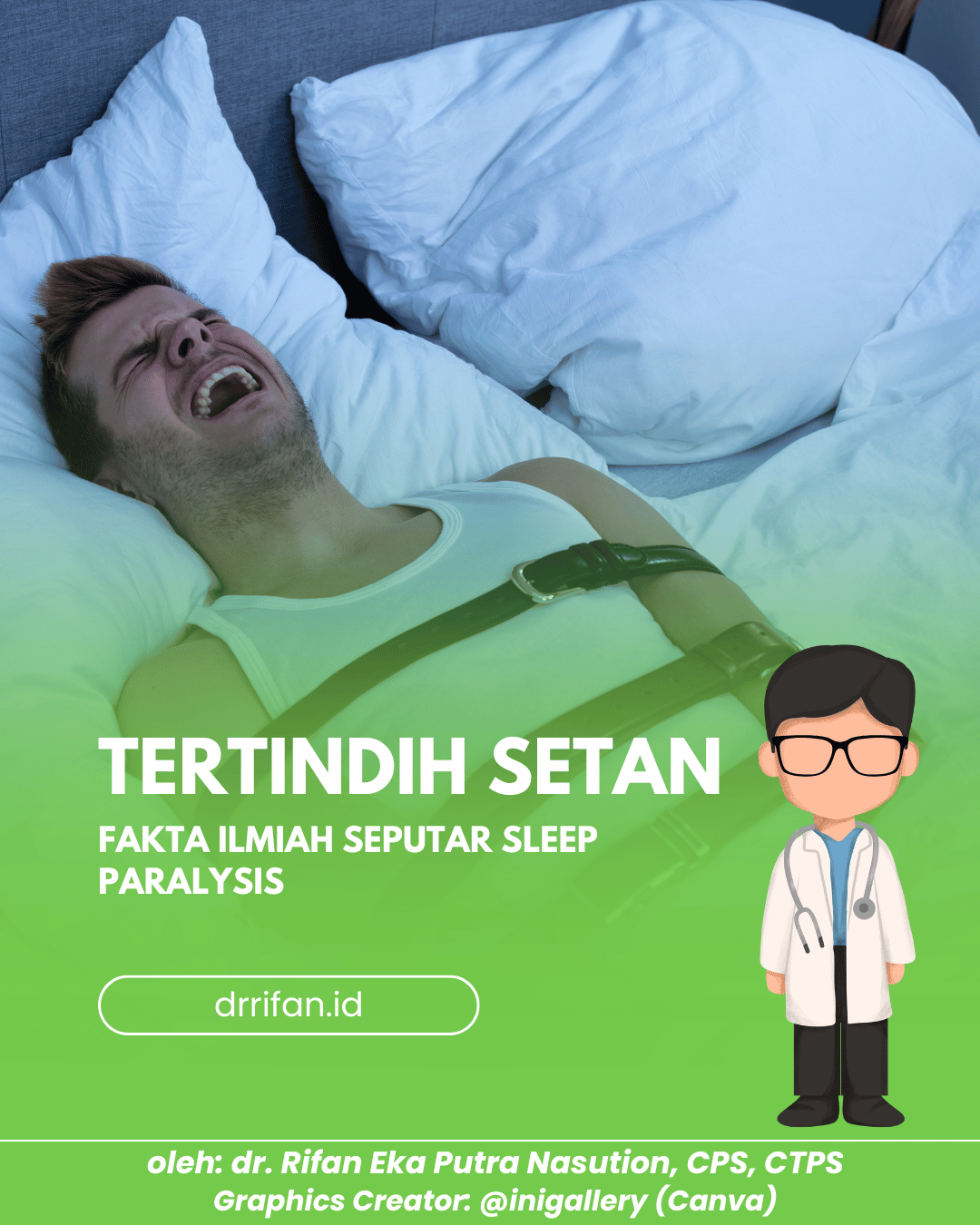 Tertindih Setan – Sleep Paralysis dan Fakta Ilmiahnya