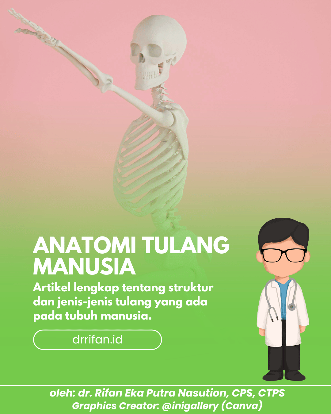 Anatomi Tulang Manusia [LENGKAP]
