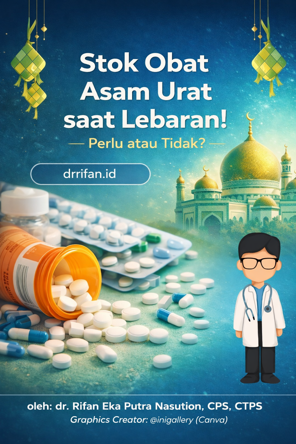 Stok Obat Asam Urat Saat Lebaran! Perlu atau Tidak?