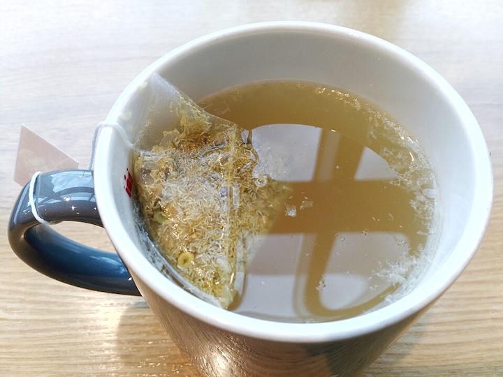 teh chamomile dan pepermint