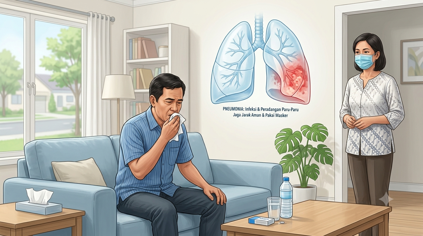 Pneumonia Menular atau Tidak? Ini Penjelasan Mudahnya
