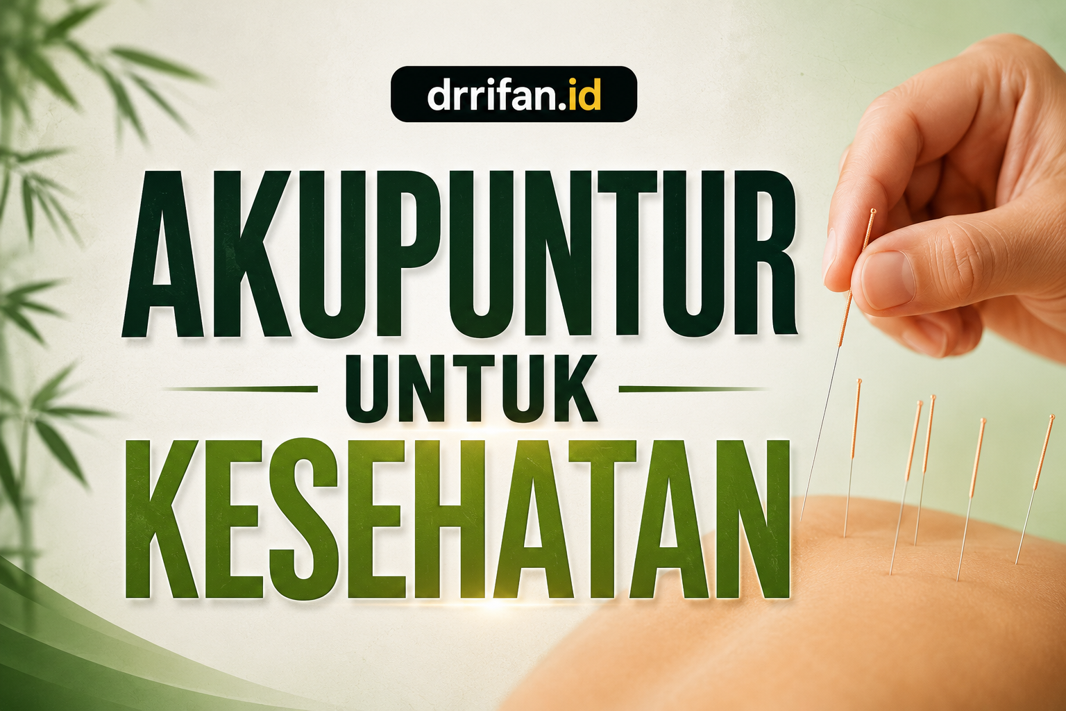 Akupuntur untuk Kesehatan: Mitos dan Fakta Ilmiahnya?