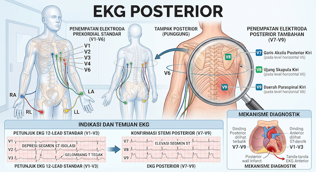 EKG Posterior – Deteksi Serangan Jantung Bagian Belakang
