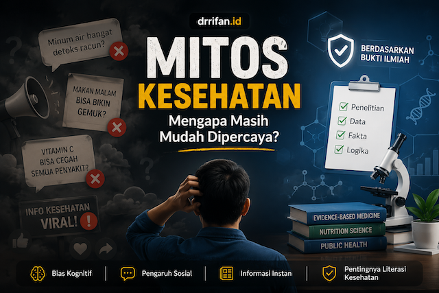 Mitos Kesehatan – Mengapa Masih Mudah Dipercaya?